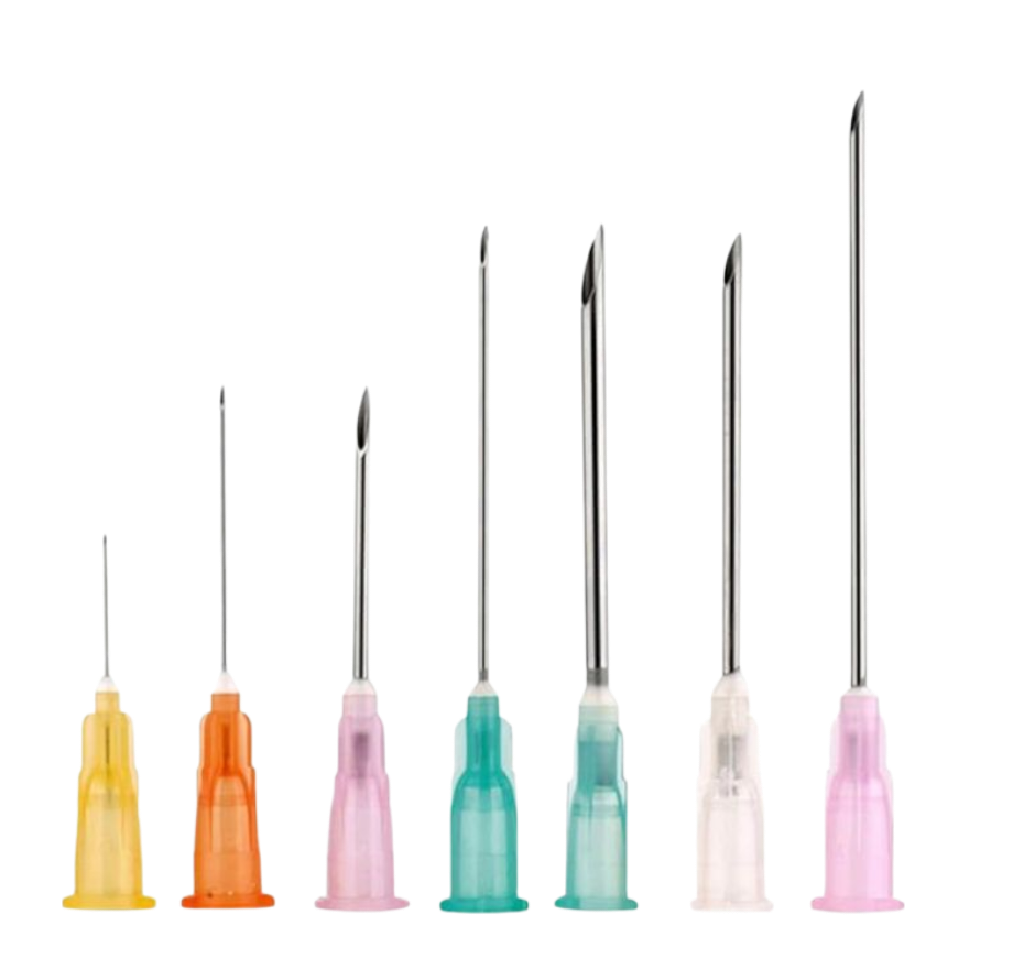 Aiguille Jetable Hypodermique – 18G x 1/2 & 21G x 1/2