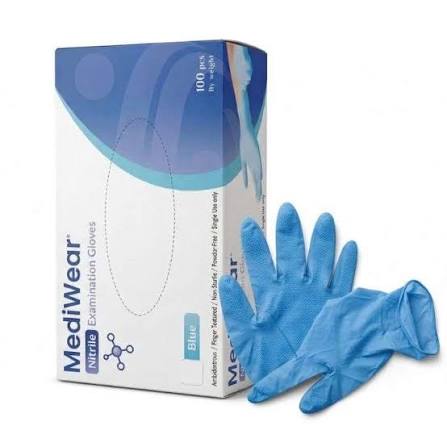 Gants nitrile · 100 pièces